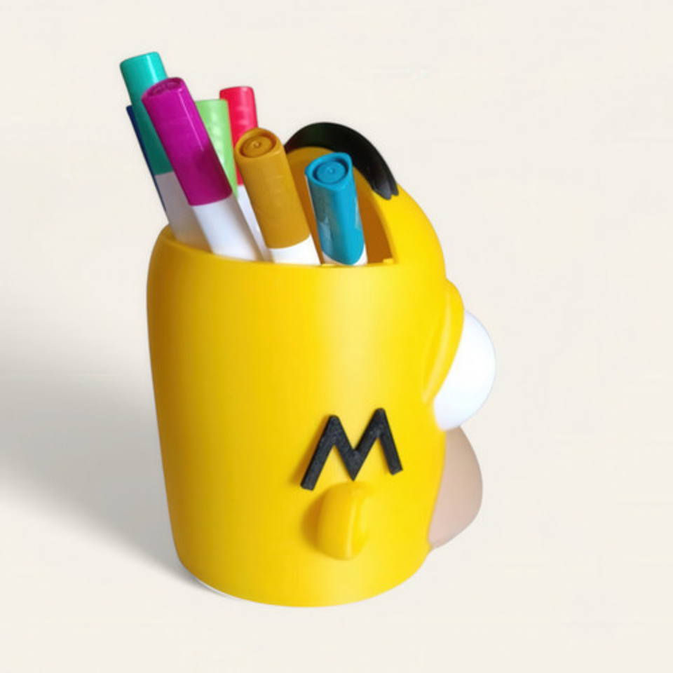 Organizador De Lápices, Plumones Diseño De Homero Simpson 6