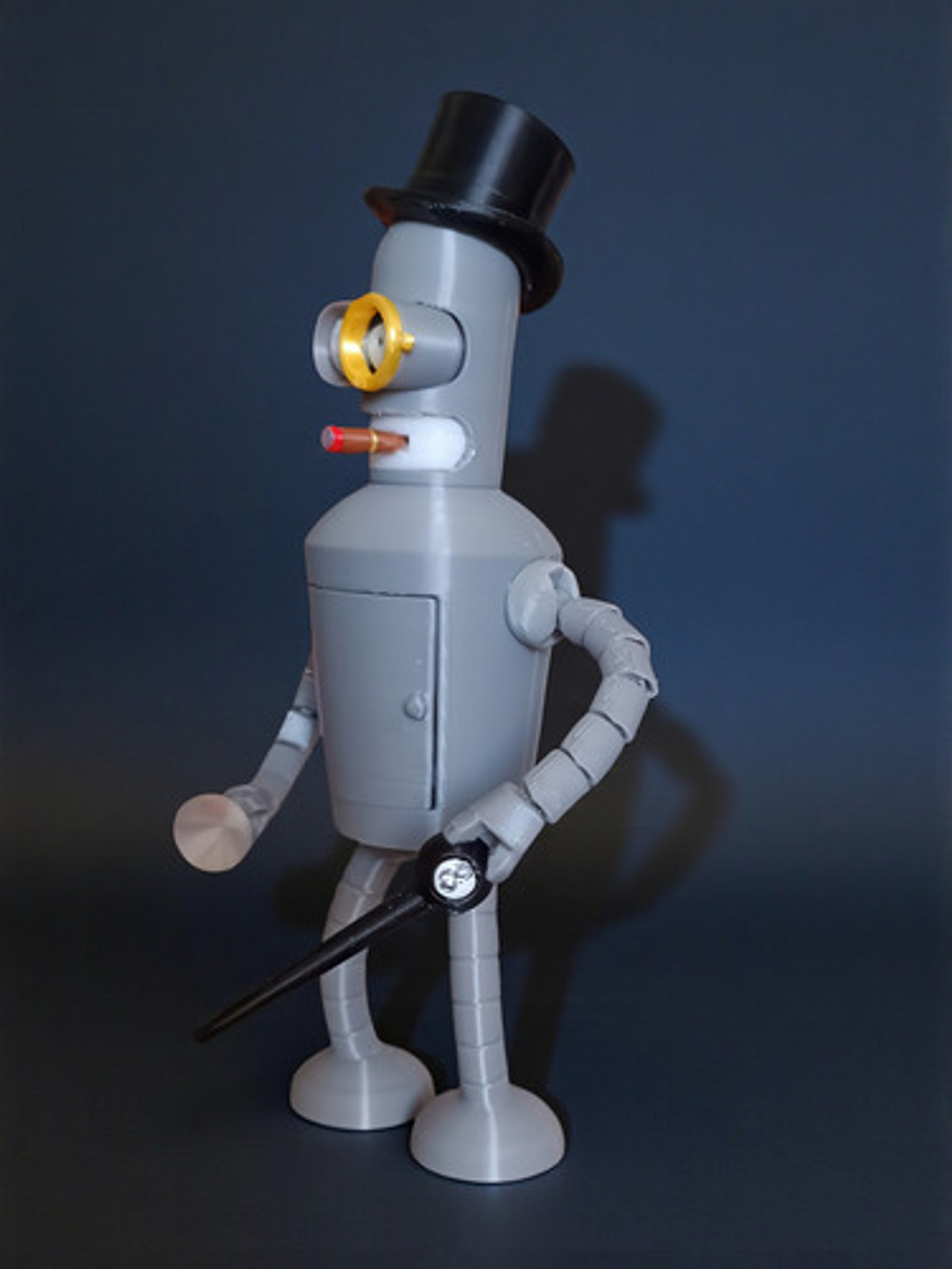 Futurama Bender Figura 3d 20cms Articulado 2
