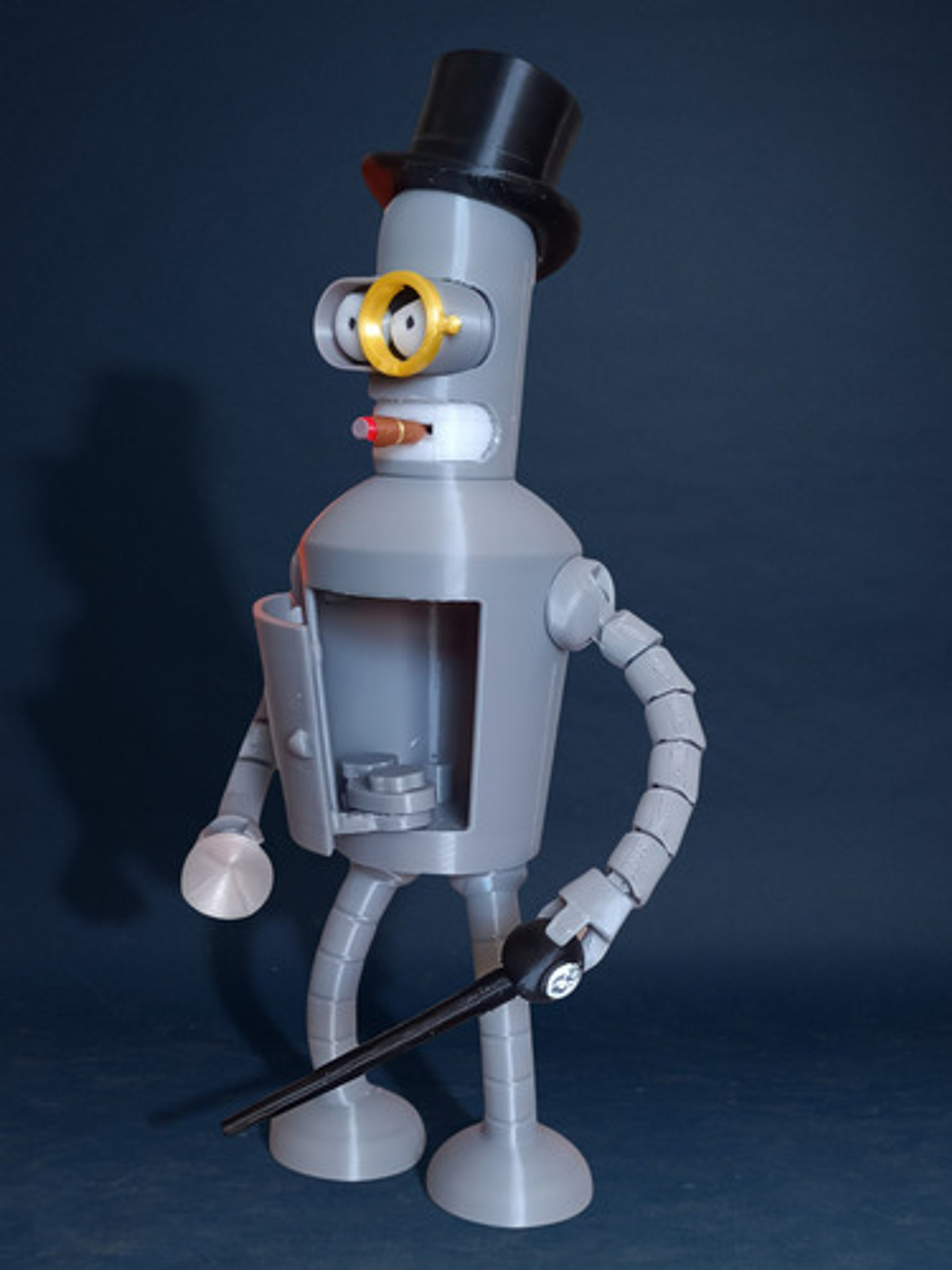 Futurama Bender Figura 3d 20cms Articulado 4