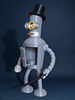 Futurama Bender Figura 3d 20cms Articulado - Miniatura 4
