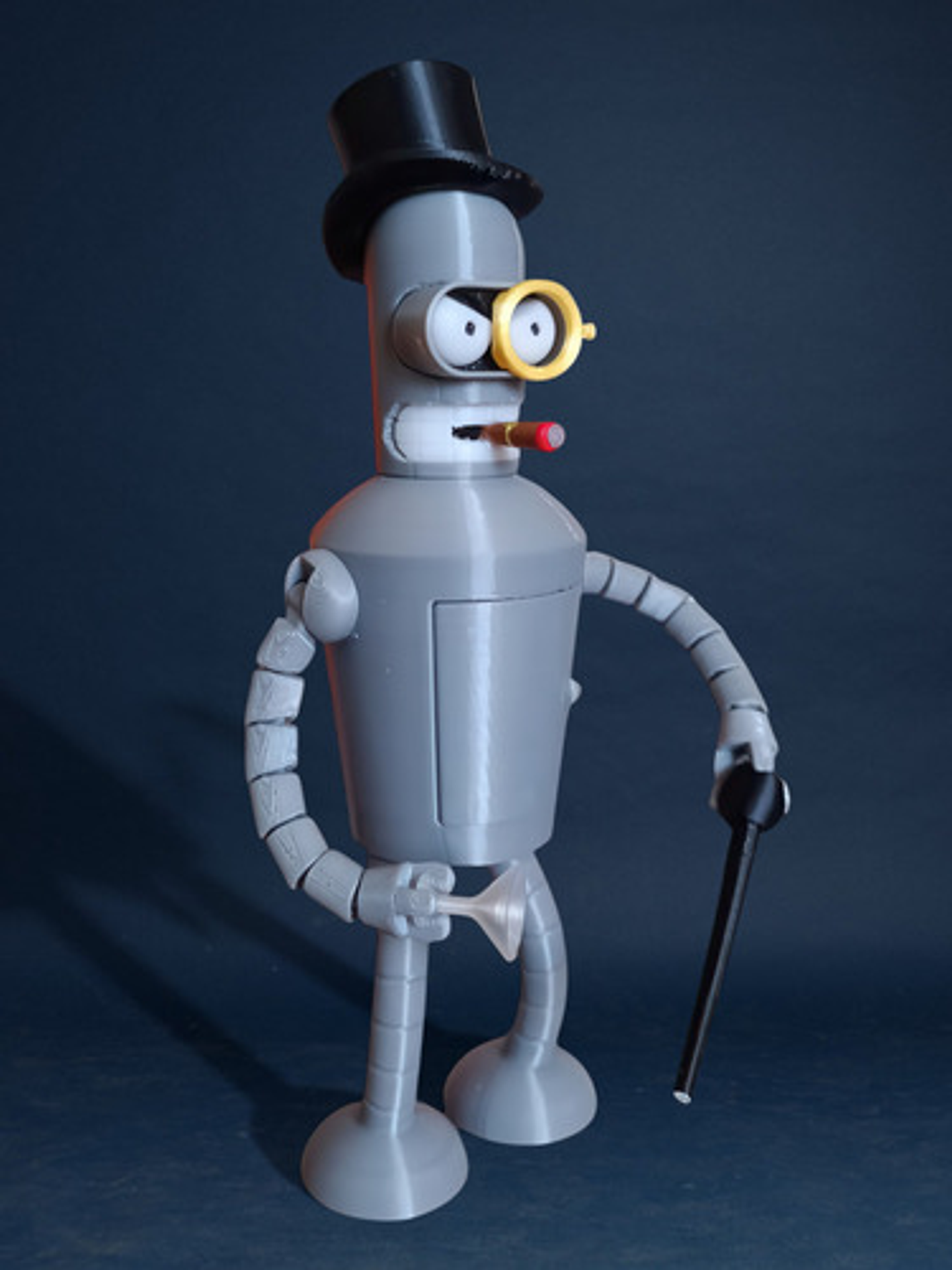 Futurama Bender Figura 3d 20cms Articulado 5