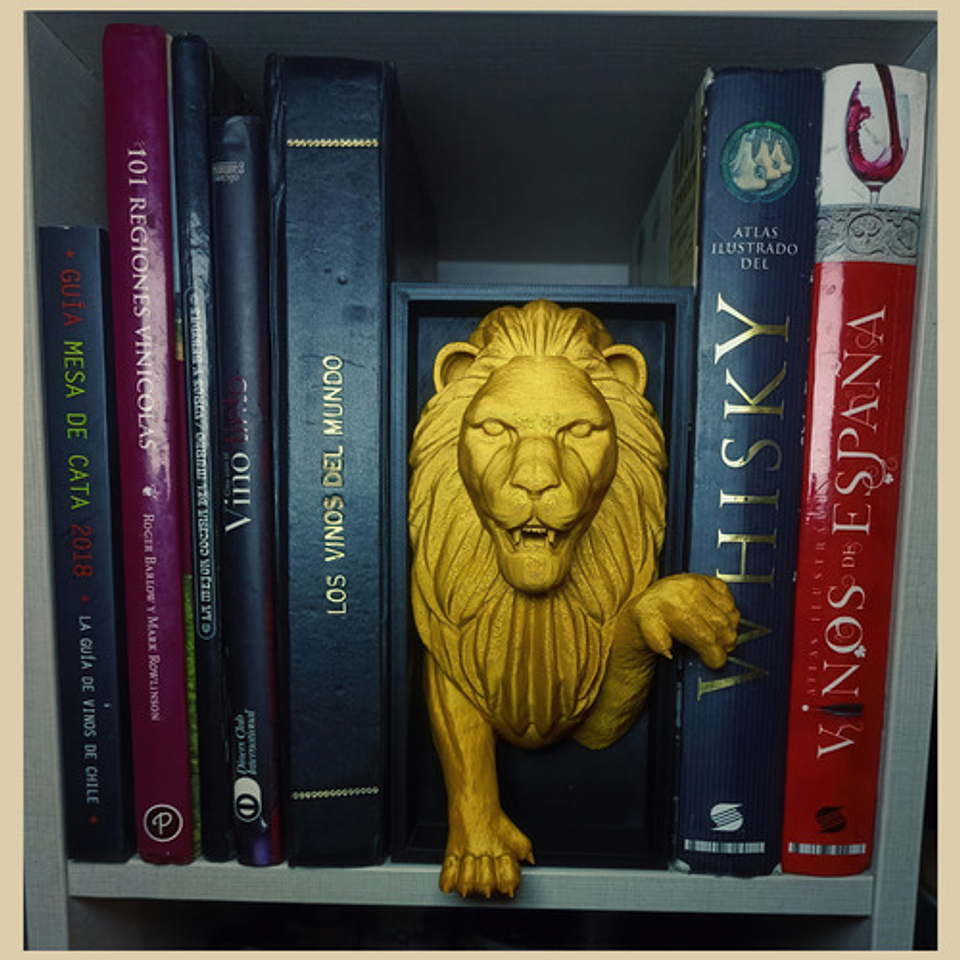 Sujeta Libros Book Nook En Diseño De León 2