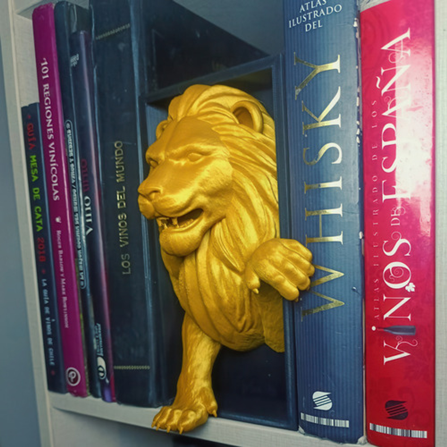 Sujeta Libros Book Nook En Diseño De León 4