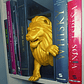 Sujeta Libros Book Nook En Diseño De León - Miniatura 4