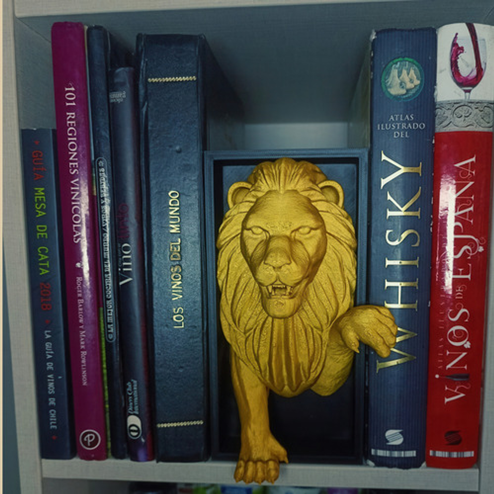 Sujeta Libros Book Nook En Diseño De León 9