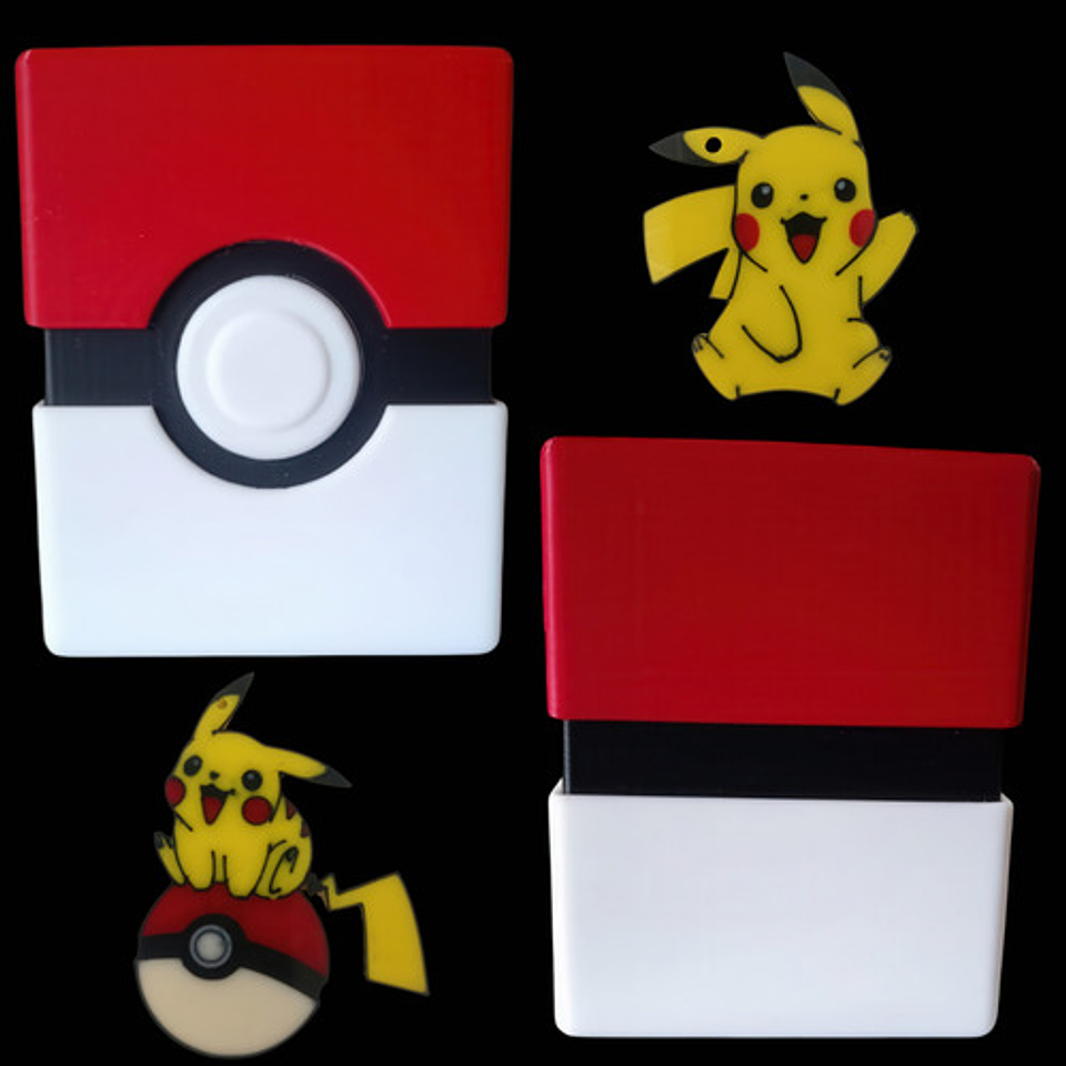 Pokémon Caja Para Guardar Cartas + Obsequio 5