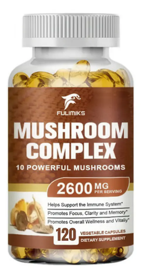 Melena De León Mushroom Complex Softgels 120 Unidades