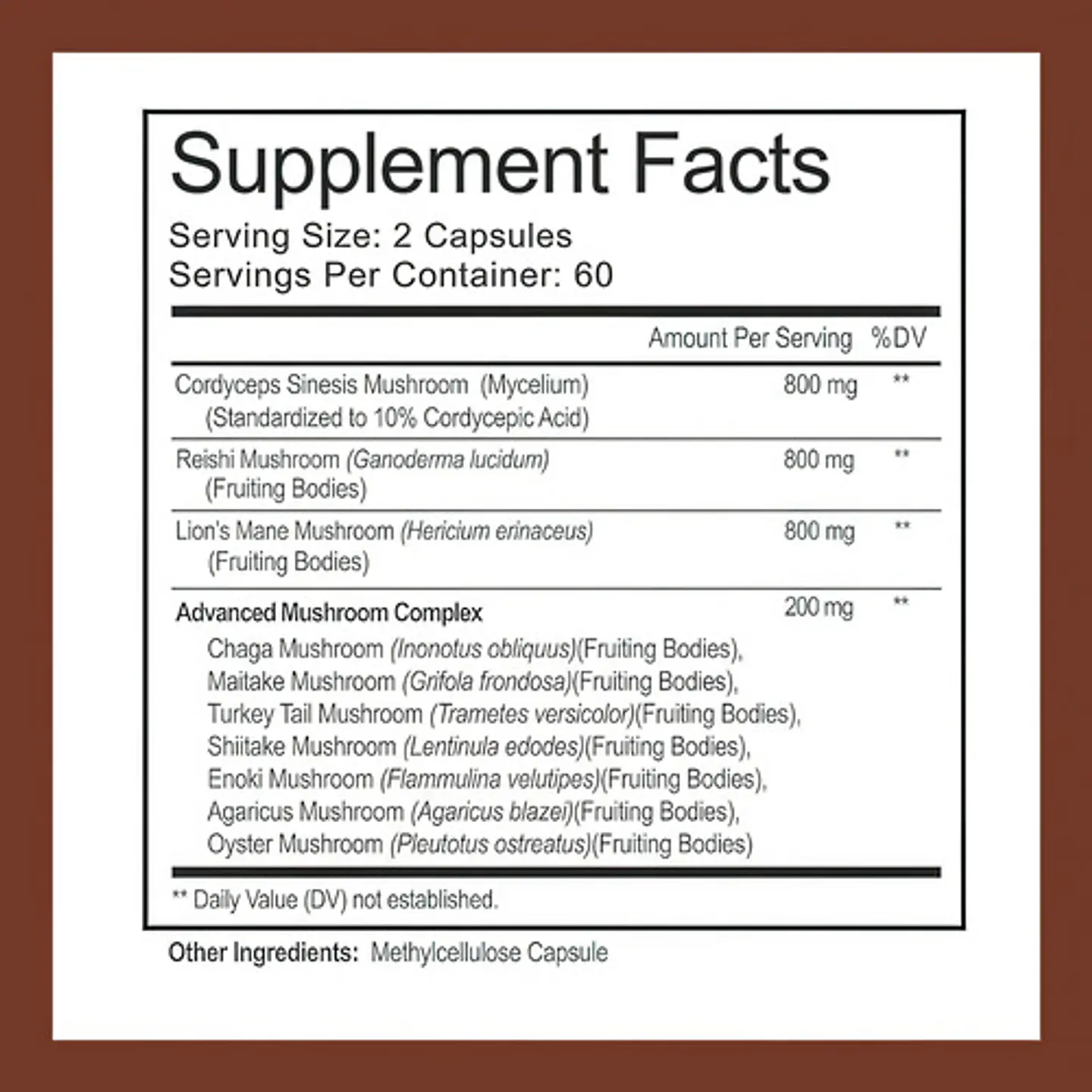 Melena De León Mushroom Complex Softgels 120 Unidades 2