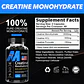 Creatina Monohydrate 120 Capsulas 3000Mg Sabor Sin Sabor - Miniatura 2