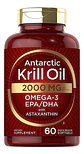 Astaxantina Krill Oil 2000 Mg Omega 3 Softgel 120 Cápsulas - Miniatura 1