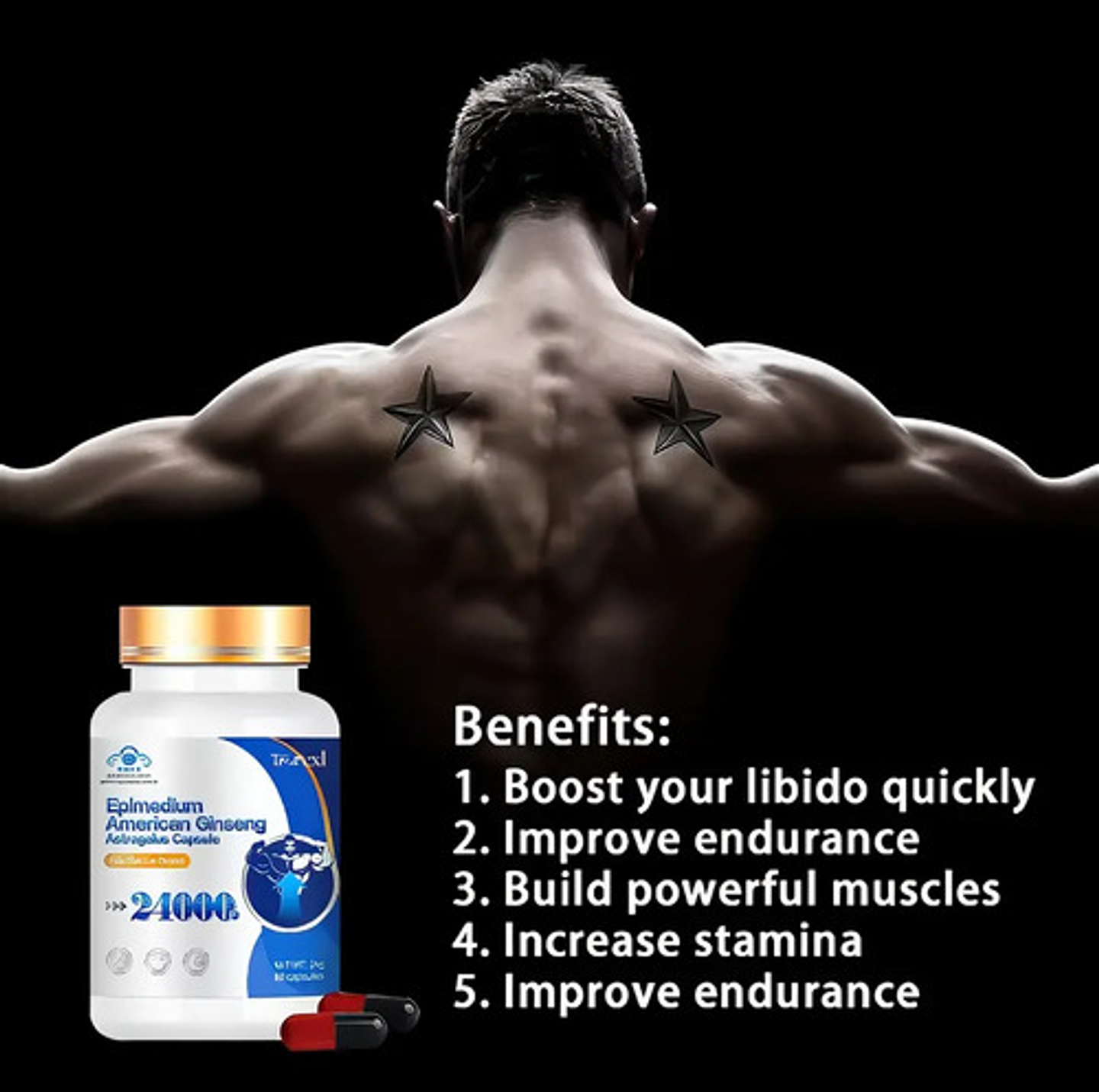 Epimedium Astragalus Ginseng, Inmunidad Y Erección 3