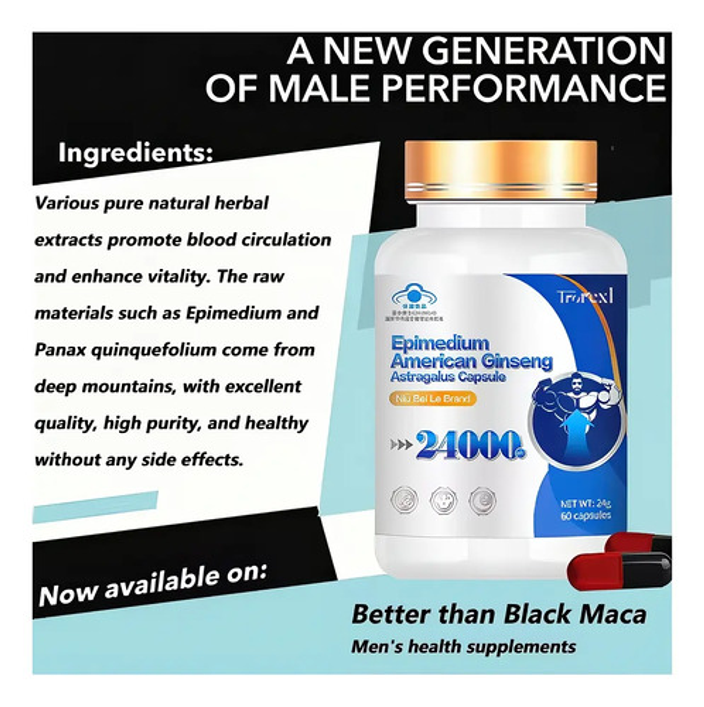 Epimedium Astragalus Ginseng, Inmunidad Y Erección 5