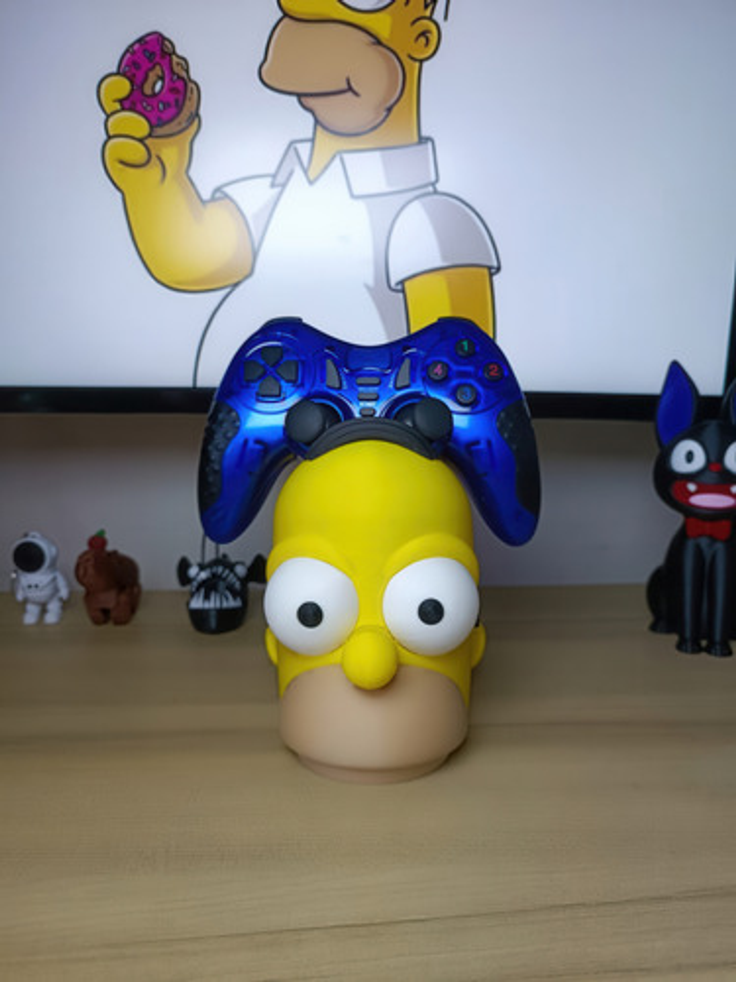 Soporte Para Control Xbox Ps4 Ps5 Homero Simpson 7