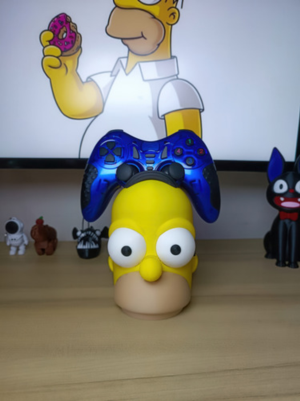 Soporte Para Control Xbox Ps4 Ps5 Homero Simpson 7