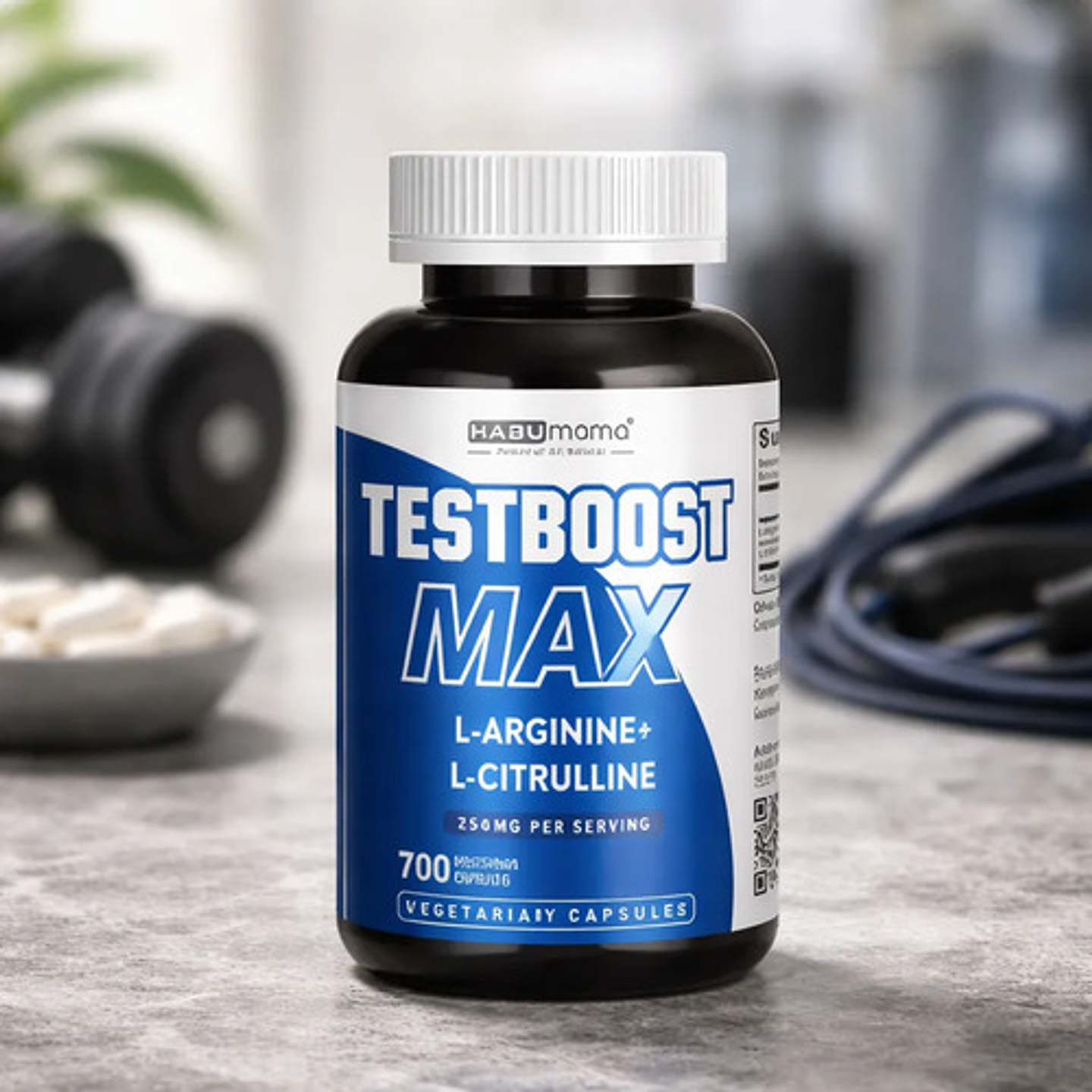 Suplemento T-max L-arginina L-citrulina 100 Cápsulas 2