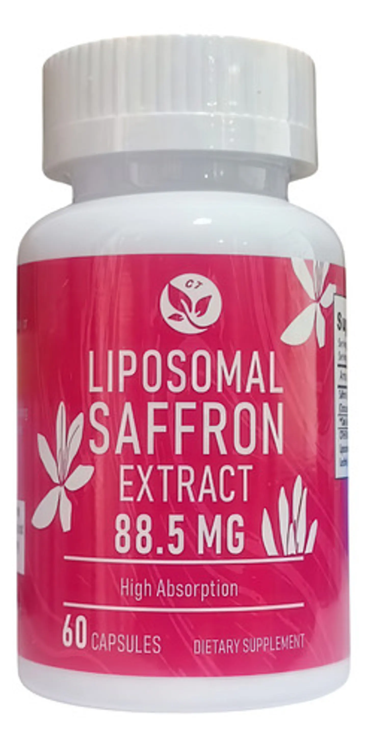 Azafrán Saffron Liposomal 88.5Mg 60 Cápsulas Veganas 1