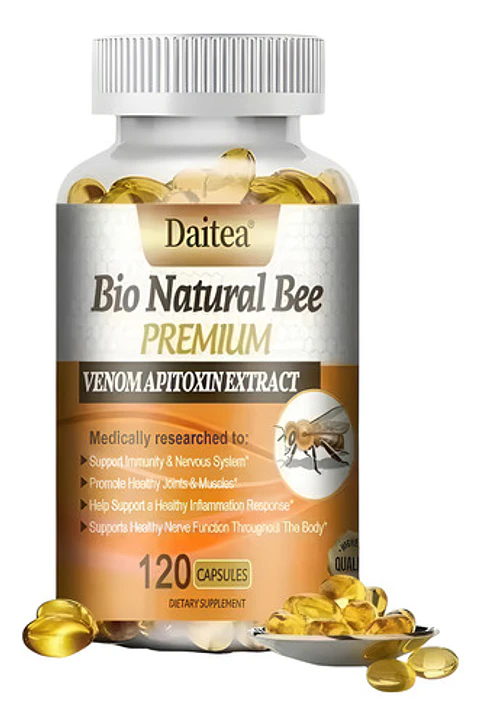 Extracto Veneno De Abeja + Glucosamina Premium 120 Cápsulas
