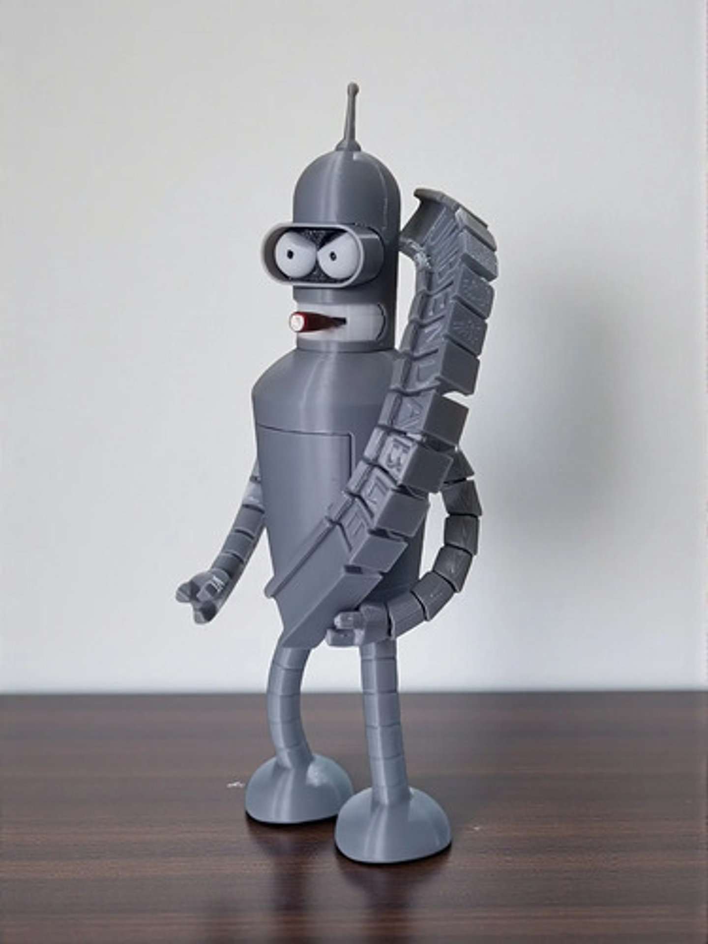 Futurama Bender Figura 3d 20cms Articulado 3