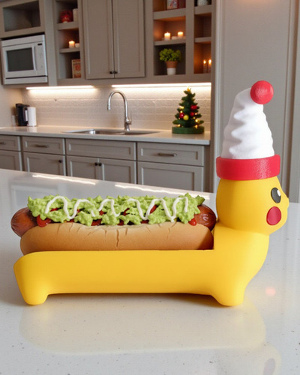 Porta Completo Hotdog Diseño Pikachu X 1 Unidad 4