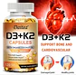 Vitamina D3 Daitea 120Caps. 5000 Ui+ Vitak2 Sist.Inmune,Óseo Sabor Sin Sabor - Miniatura 3