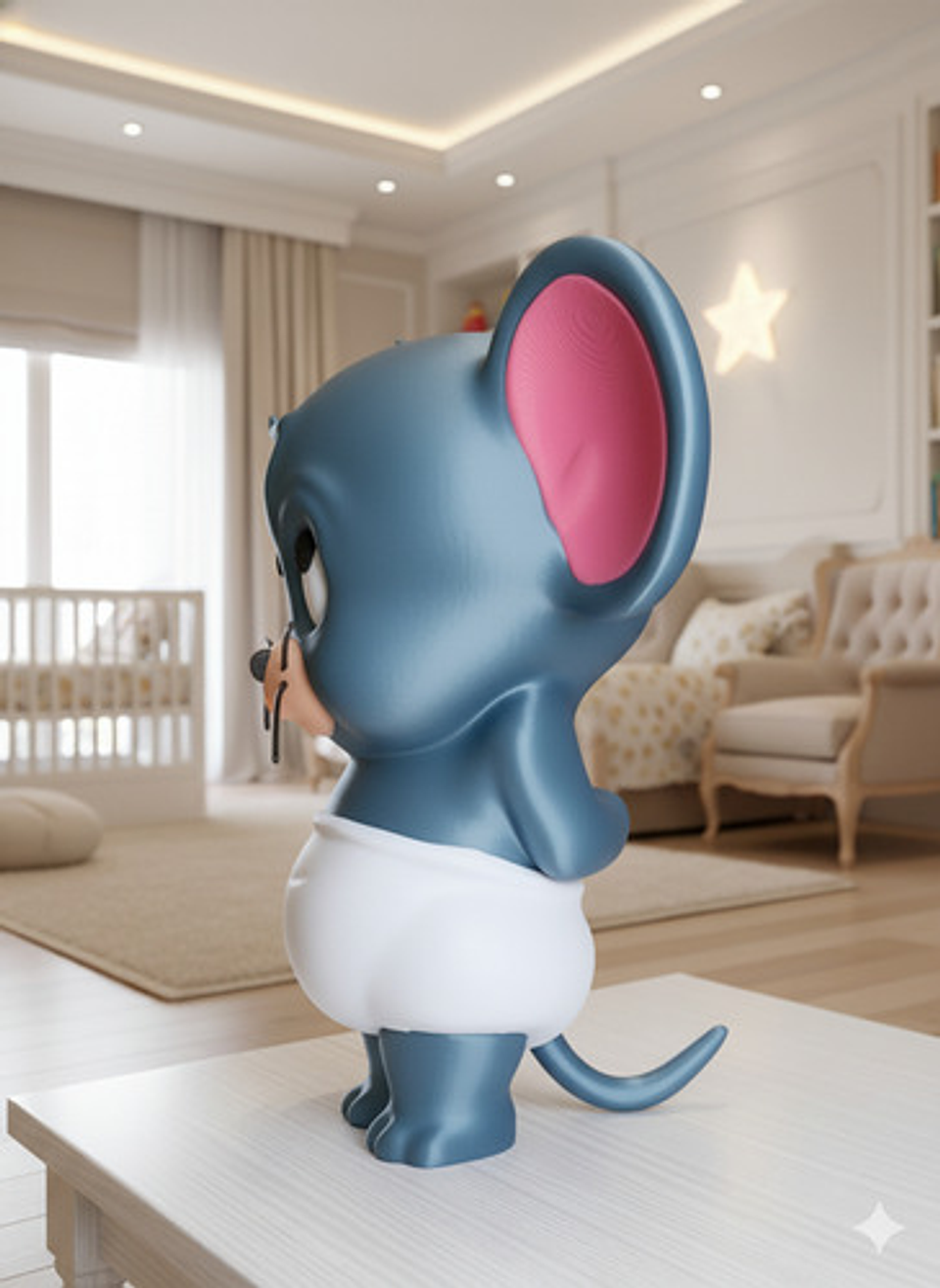 Figura Del Personaje Tuffy De Tom Y Jerry 2