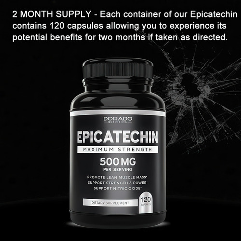 Extracto De Epicatequina 500mg Músculo Magro Antioxidante 2