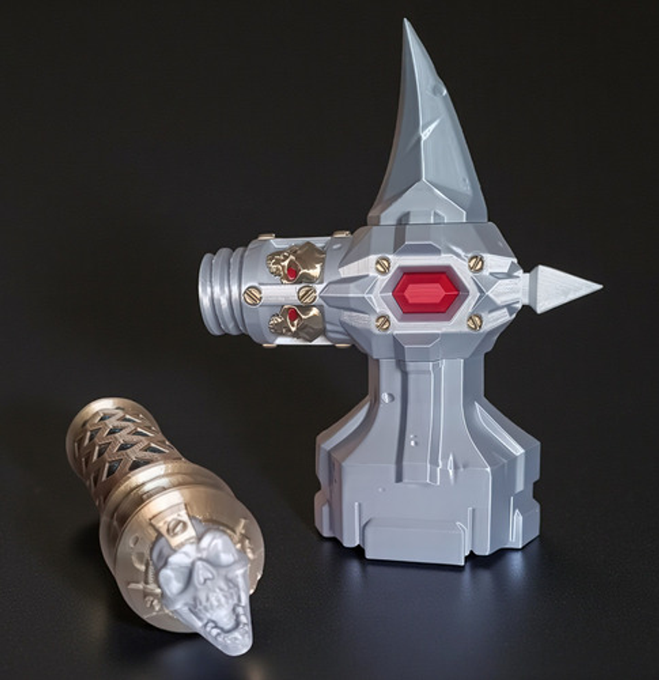 Martillo Contenedor De Dados Para Cosplay Impreso En 3d 5