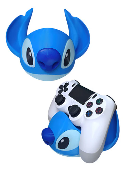 Soporte Para Control Gamer Diseño Stitch De Disney