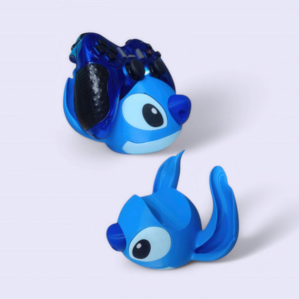 Soporte Para Control Gamer Diseño Stitch De Disney 2