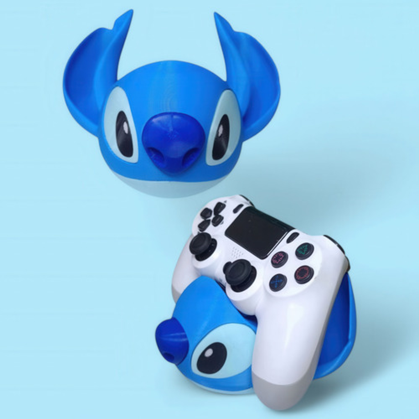 Soporte Para Control Gamer Diseño Stitch De Disney 7