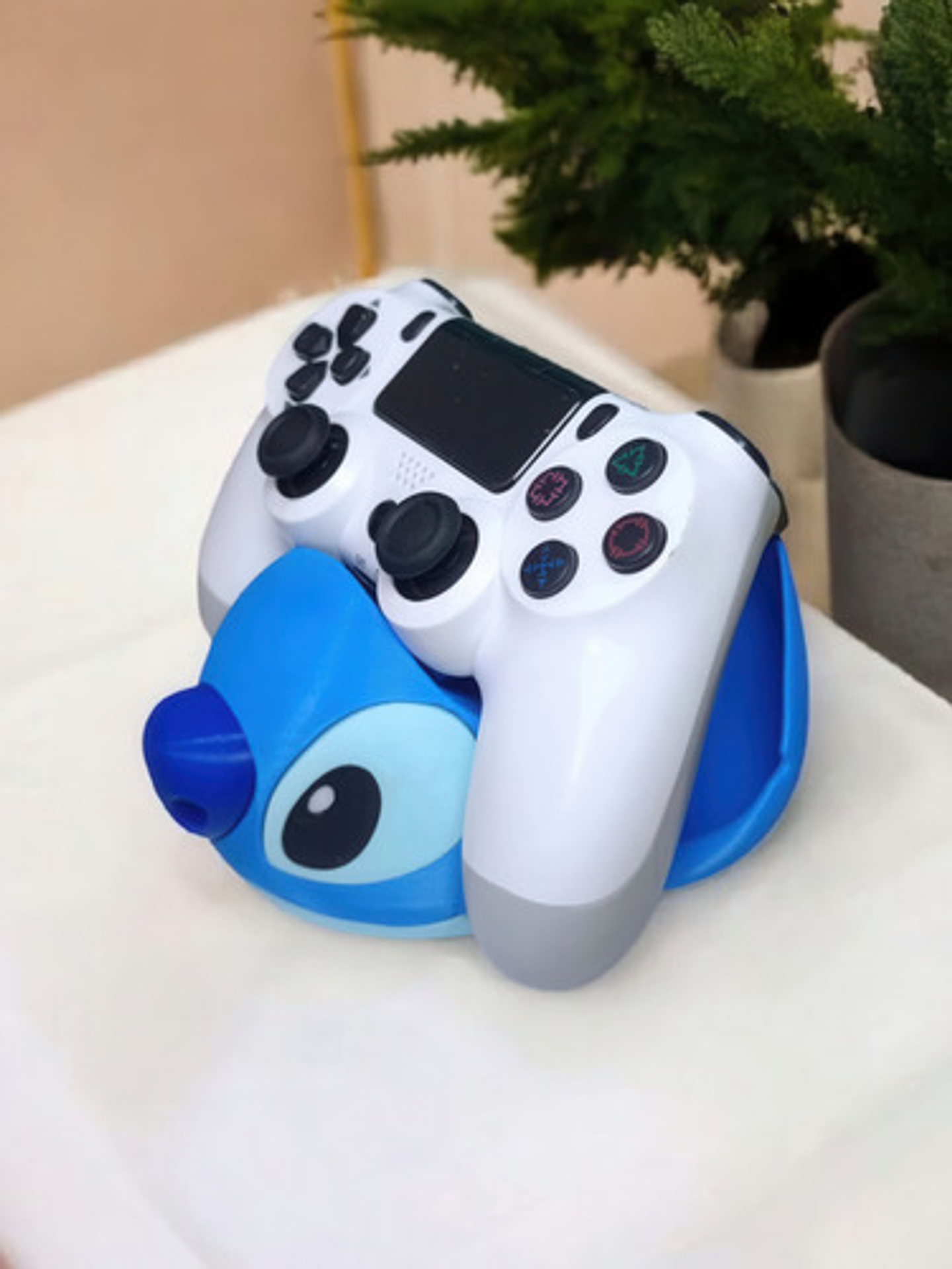 Soporte Para Control Gamer Diseño Stitch De Disney 8