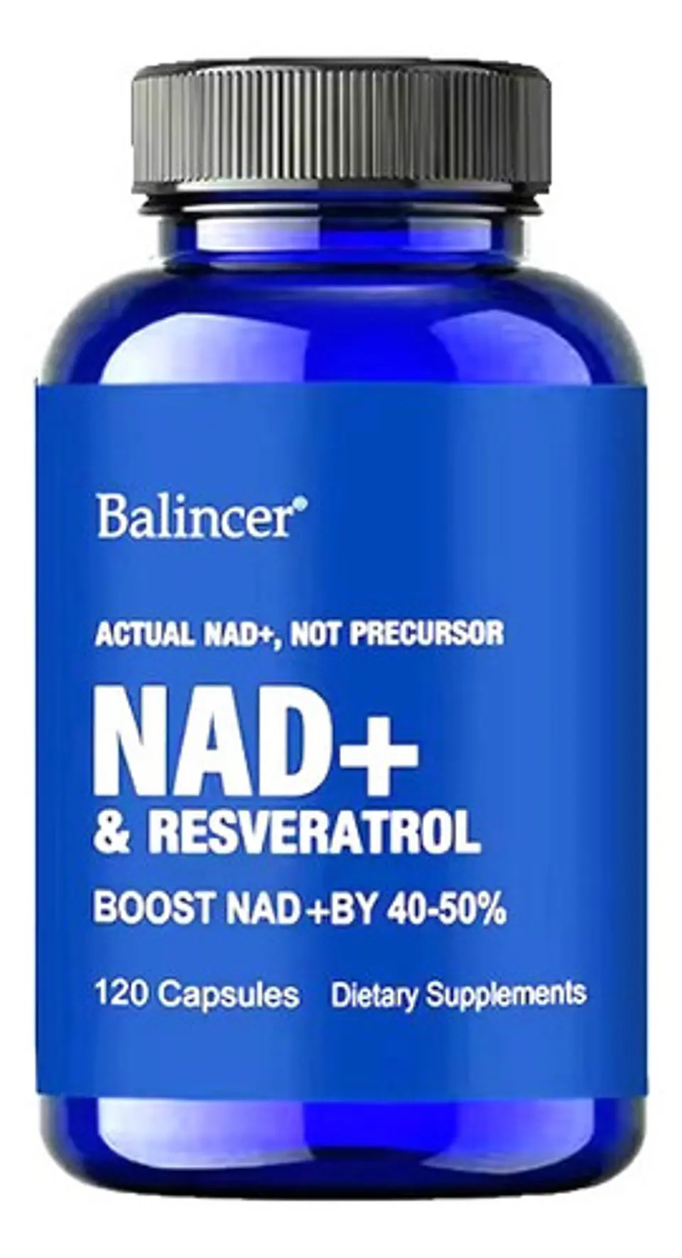 NAD+ Resveratrol Balincer 120 Capsulas sin Sabor 1