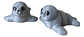 Juguete Mini Foca Articulada De Juguete 3d Plástico Unidad - Miniatura 3