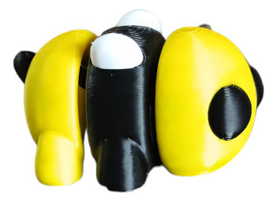 Abejita Articulada Juguete De Plástico 2