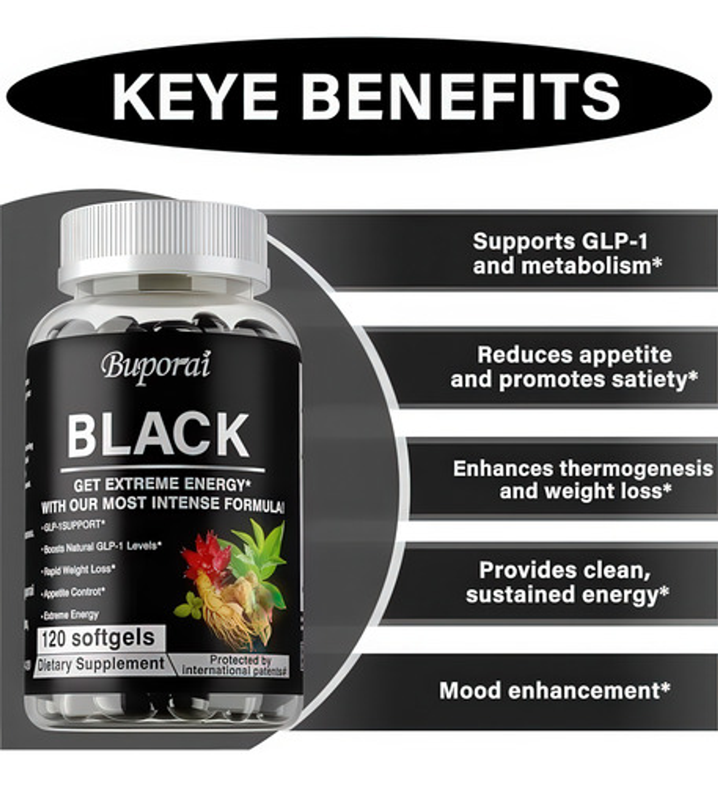 Black Aumenta El Metabolismo Desintoxicante Natural De 120 C 3