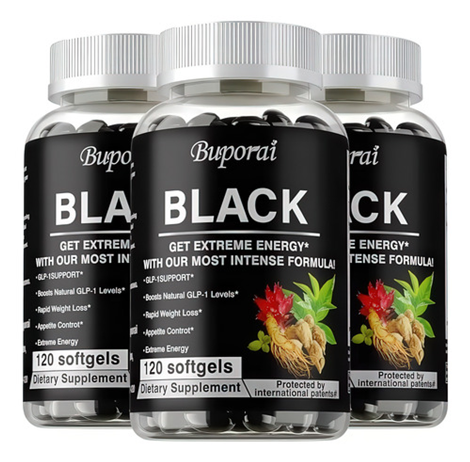 Black Aumenta El Metabolismo Desintoxicante Natural De 120 C 6