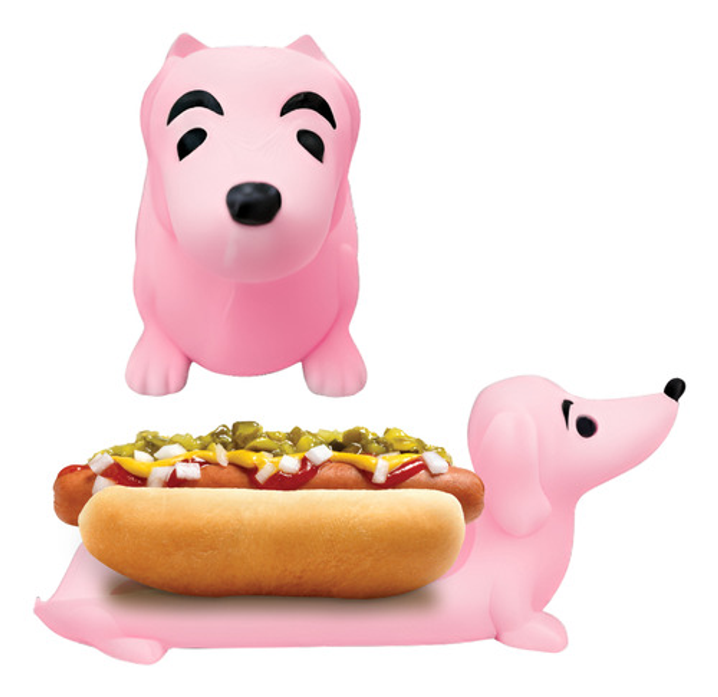 Porta Completos Perro Salchicha Hot Dog (1 Unidad) Variedad 1