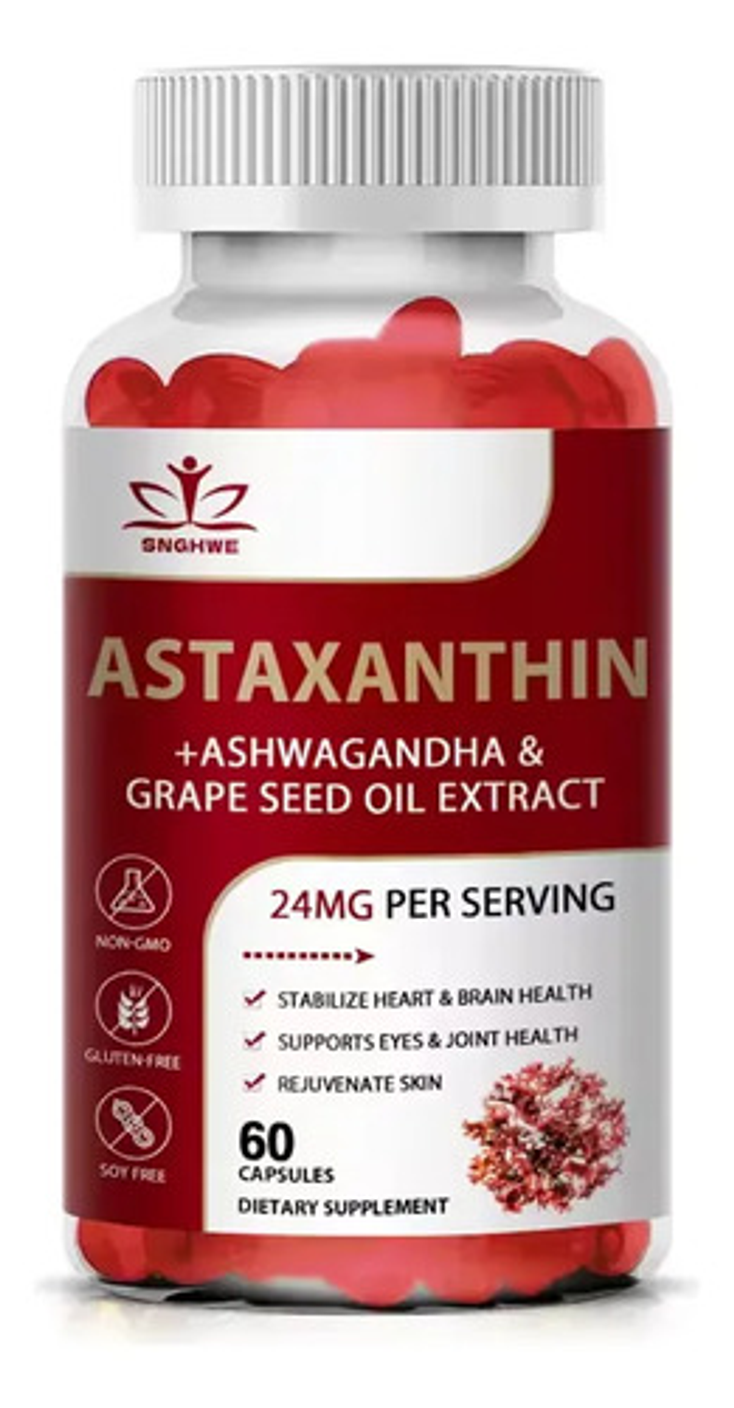 Astaxantina Complex Epa Y Dha 120 Cápsulas Sin Sabor 1