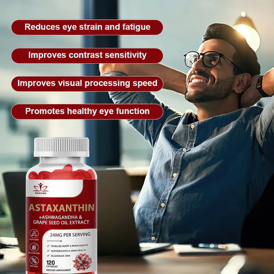 Astaxantina Complex Epa Y Dha 120 Cápsulas Sin Sabor 5