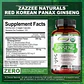 Xemenry Ginseng Rojo Coreano Panax (6000mg) + Ginkgo Biloba Orgánico - 120 Cápsulas Vegetales - Miniatura 2