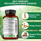 Xemenry Ginseng Rojo Coreano Panax (6000mg) + Ginkgo Biloba Orgánico - 120 Cápsulas Vegetales - Miniatura 3