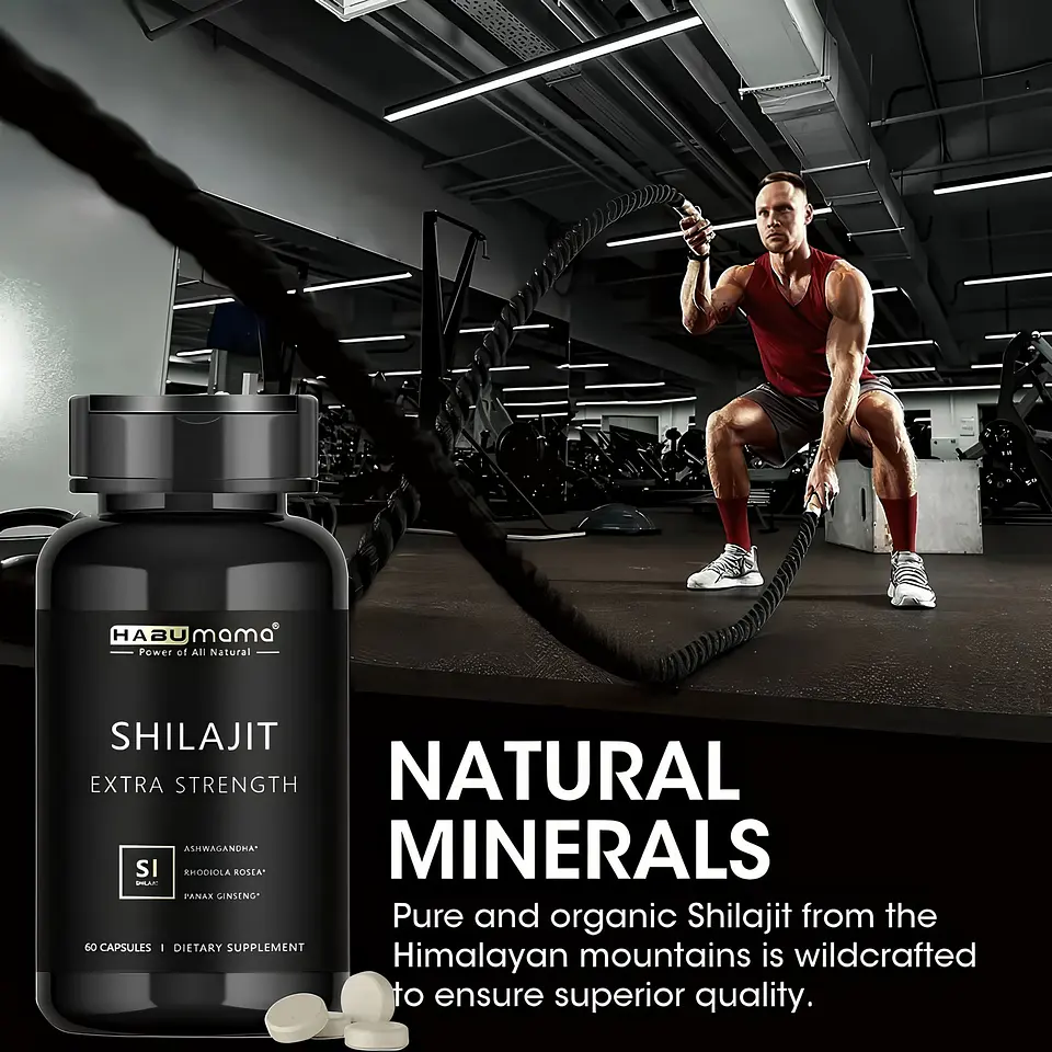 Habumama Shilajit 60 Cápsulas 3