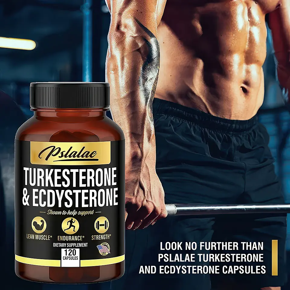 Pslalae Turkesterone & Ecdysterone (120 Cápsulas) 3