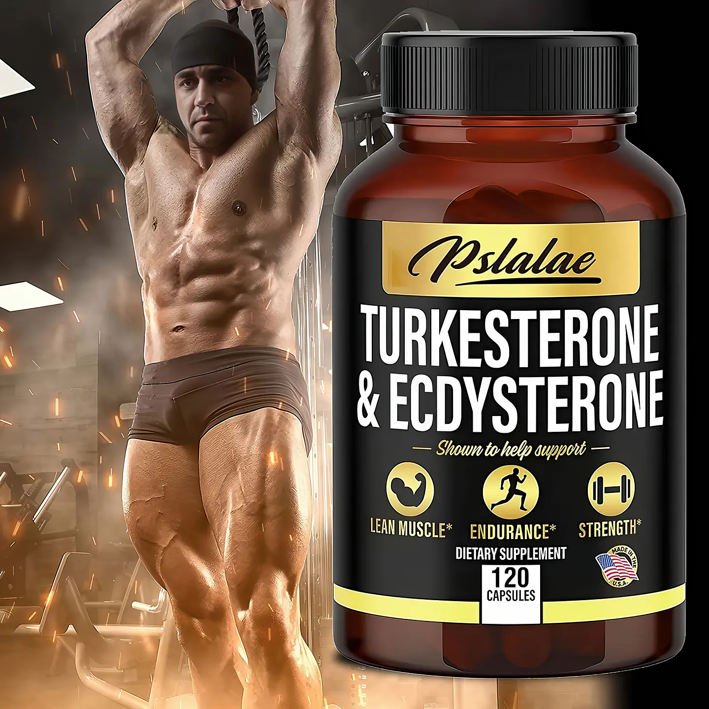 Pslalae Turkesterone & Ecdysterone (120 Cápsulas) 9
