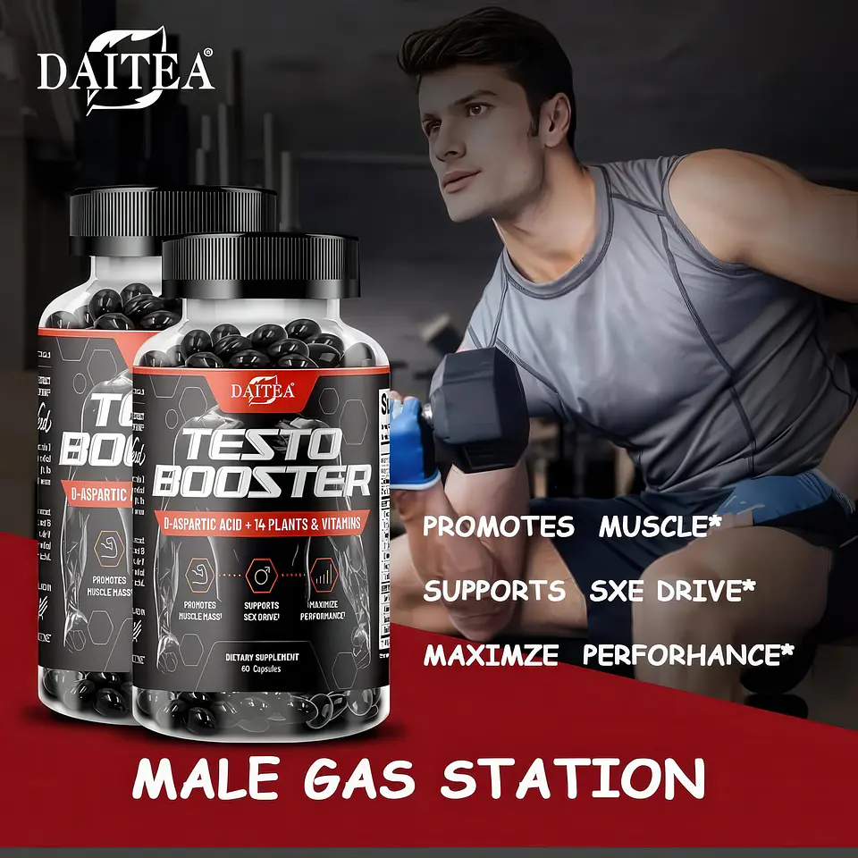 Daitea Testo Booster 120 Cápsulas 4