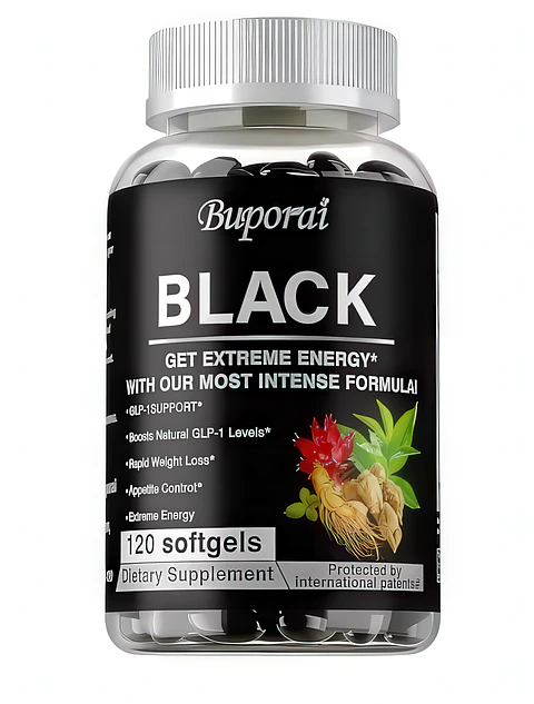 Black Fórmula Botánica Metabólica 120 Cápsulas
