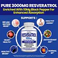 Resveratrol 3000 Mg 120 Cápsulas Original - Miniatura 6