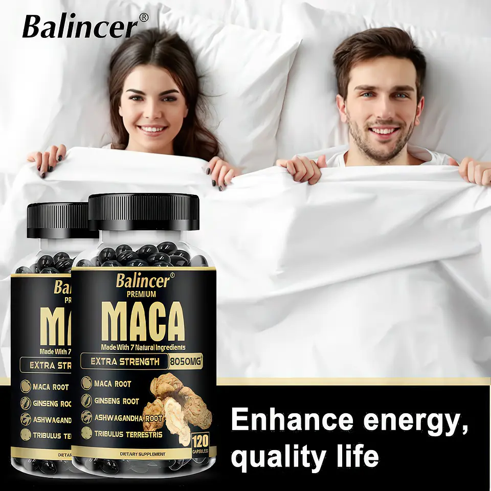 Balincer Premium Maca Extra Strength 8050 mg 60 Cápsulas 2