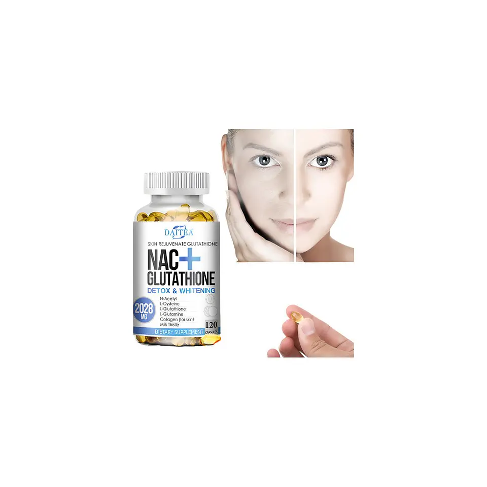 NAC + Glutatión Colágeno Q10 Antioxidante Y Rejuvenecedor 1