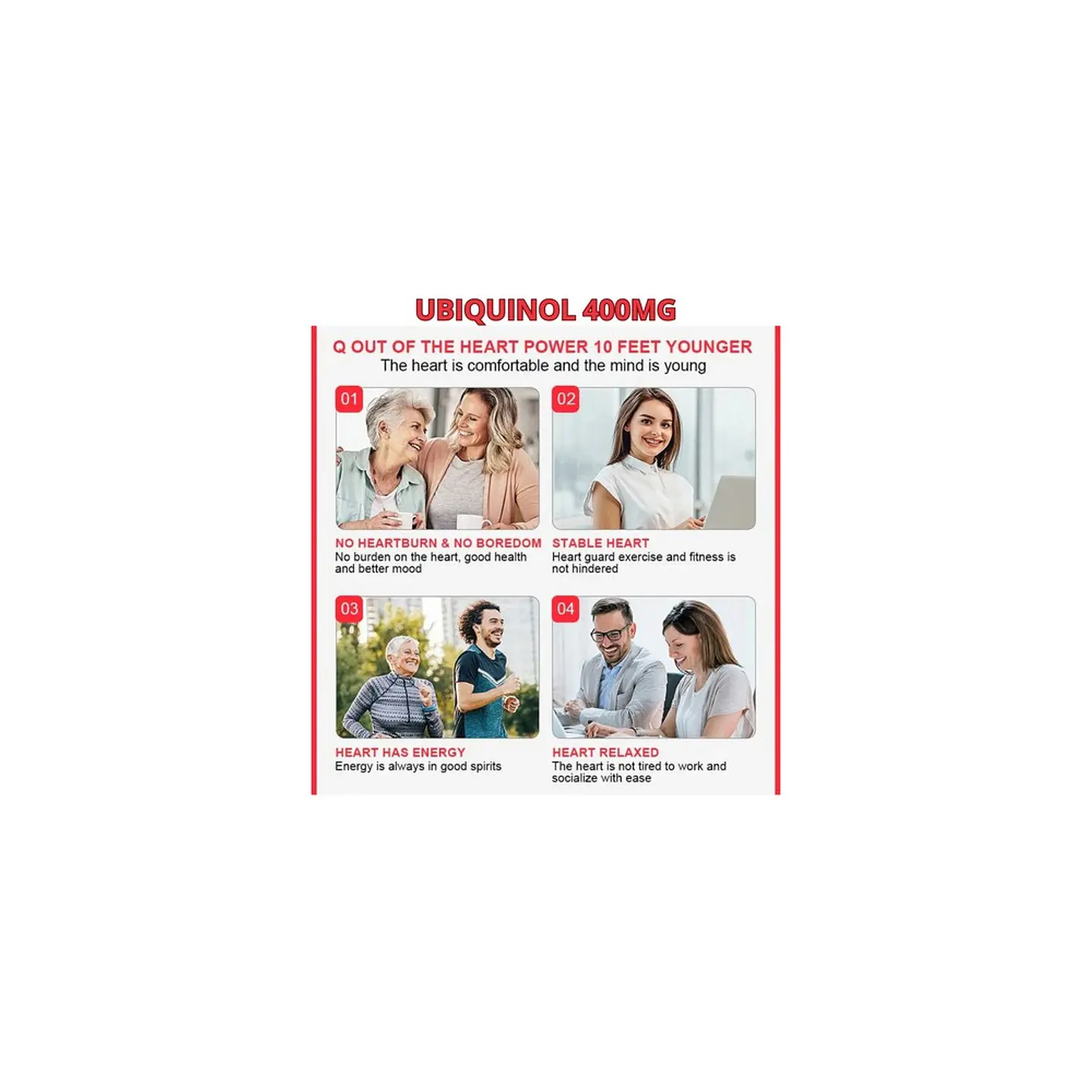 Pack Resveratrol 1000 mg Y Ubiquinol Q10 400 mg 240 Cáp 4